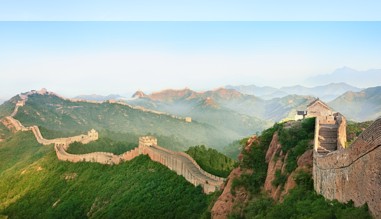 Die weltbekannte chinesische Mauer