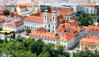 Blick über Graz