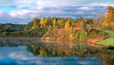 Herbst im Cuyahoga Valley National Park, Ohio