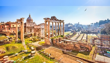 Das Forum Romanum in Rom