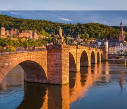 Die alte Neckarbrücke in Heidelberg