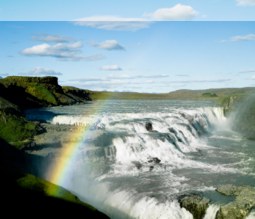 Gullfoss Wasserfälle auf Island