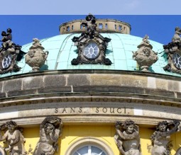 Schloß Sanssouci in Potsdam
