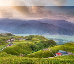 Landschaft in Taiwan