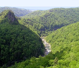 Breaks Canyon in Virginia